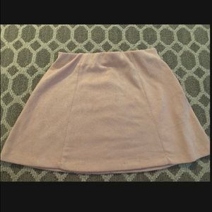 Brandy Melville suede skirt